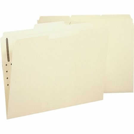 Business Source Fastener Folder, w/2-Ply Tab, 1 Fstnr, 1/3 Tab, Ltr, MA, 50PK BSN17212